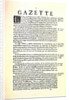 La Gazette (Gazette de France), 1631 by Anonymous