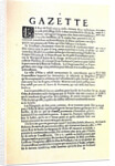 La Gazette (Gazette de France), 1631 by Anonymous