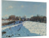La neige à Louveciennes, 1874 by Anonymous