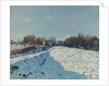 La neige à Louveciennes, 1874 by Anonymous