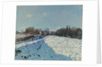 La neige à Louveciennes, 1874 by Anonymous