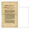 Letter of Protection for Callmann Lazarus from Friesenheim in Baden, 1777 by Anonymous