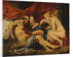 Lot and his Daughters, by Anonymous