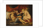 Lot and his Daughters, by Anonymous
