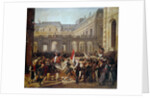 Louis Philippe procedes from the Palais-Royal to the town hall of Paris, 31 July 1830, 1832 by Anonymous