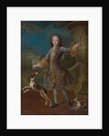 Louis XV of France With Two Dogs, by Anonymous