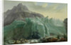 Lower Grindelwald Glacier, with the Lütschine River and Mettenberg, 1774 by Anonymous