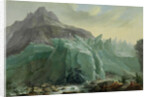 Lower Grindelwald Glacier, with the Lütschine River and Mettenberg, 1774 by Anonymous