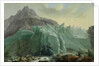 Lower Grindelwald Glacier, with the Lütschine River and Mettenberg, 1774 by Anonymous