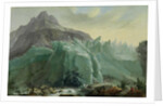 Lower Grindelwald Glacier, with the Lütschine River and Mettenberg, 1774 by Anonymous