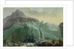 Lower Grindelwald Glacier, with the Lütschine River and Mettenberg, 1774 by Anonymous