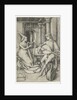 Luteplayer and Harpist, Late 15th cen by Anonymous