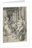 Luteplayer and Harpist, Late 15th cen by Anonymous