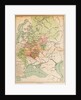 Map of the volosts and principalities in the 12th and 13th century, 1914 by Anonymous