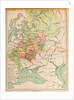 Map of the volosts and principalities in the 12th and 13th century, 1914 by Anonymous