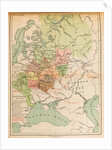 Map of the volosts and principalities in the 12th and 13th century, 1914 by Anonymous