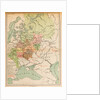 Map of the volosts and principalities in the 12th and 13th century, 1914 by Anonymous