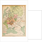 Map of the volosts and principalities in the 12th and 13th century, 1914 by Anonymous