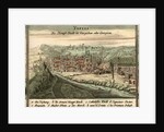 Map of Tiflis, 1762 by Anonymous
