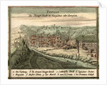 Map of Tiflis, 1762 by Anonymous