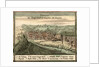Map of Tiflis, 1762 by Anonymous