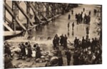 March 3, 1918 at the railway bridge over the Yaselda River, 1918 by Anonymous