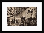 March 3, 1918 at the railway bridge over the Yaselda River, 1918 by Anonymous