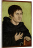 Martin Luther as an Augustinian Monk, Second half of the16th cen by Anonymous