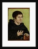 Martin Luther as an Augustinian Monk, Second half of the16th cen by Anonymous