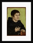 Martin Luther as an Augustinian Monk, Second half of the16th cen by Anonymous