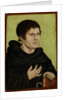 Martin Luther as an Augustinian Monk, Second half of the16th cen by Anonymous