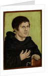 Martin Luther as an Augustinian Monk, Second half of the16th cen by Anonymous
