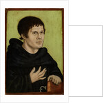 Martin Luther as an Augustinian Monk, Second half of the16th cen by Anonymous