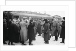 Meeting of Russian and Austro-Hungarian Military Officers in Brest-Litovsk, 1918, 1918 by Anonymous