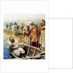 Meeting of Svyatoslav I with Emperor John Tzimiskes, 1903 by Anonymous