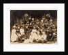 Members of the Romanov family at the summer military manoeuvres in Krasnoye Selo, 1892 by Anonymous
