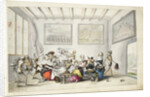 Merry company surprised by death, 1660 by Anonymous