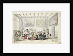 Merry company surprised by death, 1660 by Anonymous
