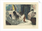 Mimes des courtisanes de Lucien. Illustration, by Anonymous