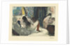 Mimes des courtisanes de Lucien. Illustration, by Anonymous
