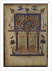 Miniature from the Toros Roslin Gospels, 1262 by Anonymous