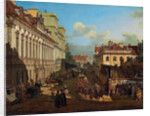Miodowa Street in Warsaw, 1777 by Anonymous