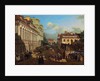 Miodowa Street in Warsaw, 1777 by Anonymous