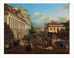 Miodowa Street in Warsaw, 1777 by Anonymous