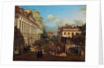 Miodowa Street in Warsaw, 1777 by Anonymous