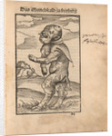 Monk Calf of Freiberg (Das Mönchskalb zu Freiberg), 1523 by Anonymous