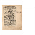 Monk Calf of Freiberg (Das Mönchskalb zu Freiberg), 1523 by Anonymous