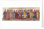 Muscovite ambassadors to the Imperial Diet in Regensburg, July 18, 1576 by Anonymous