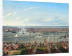 New York seen from Long Island, 1854 by Anonymous