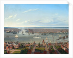 New York seen from Long Island, 1854 by Anonymous